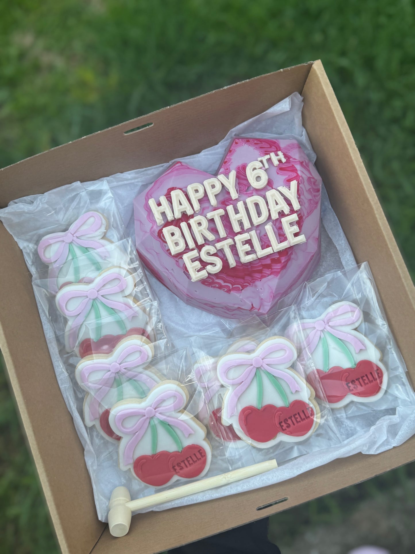 Chocolate Smash Piñata Cookie Box