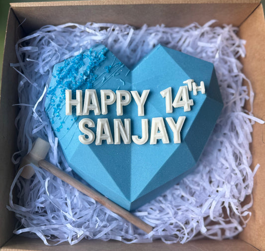 Chocolate Piñata with Sprinkles