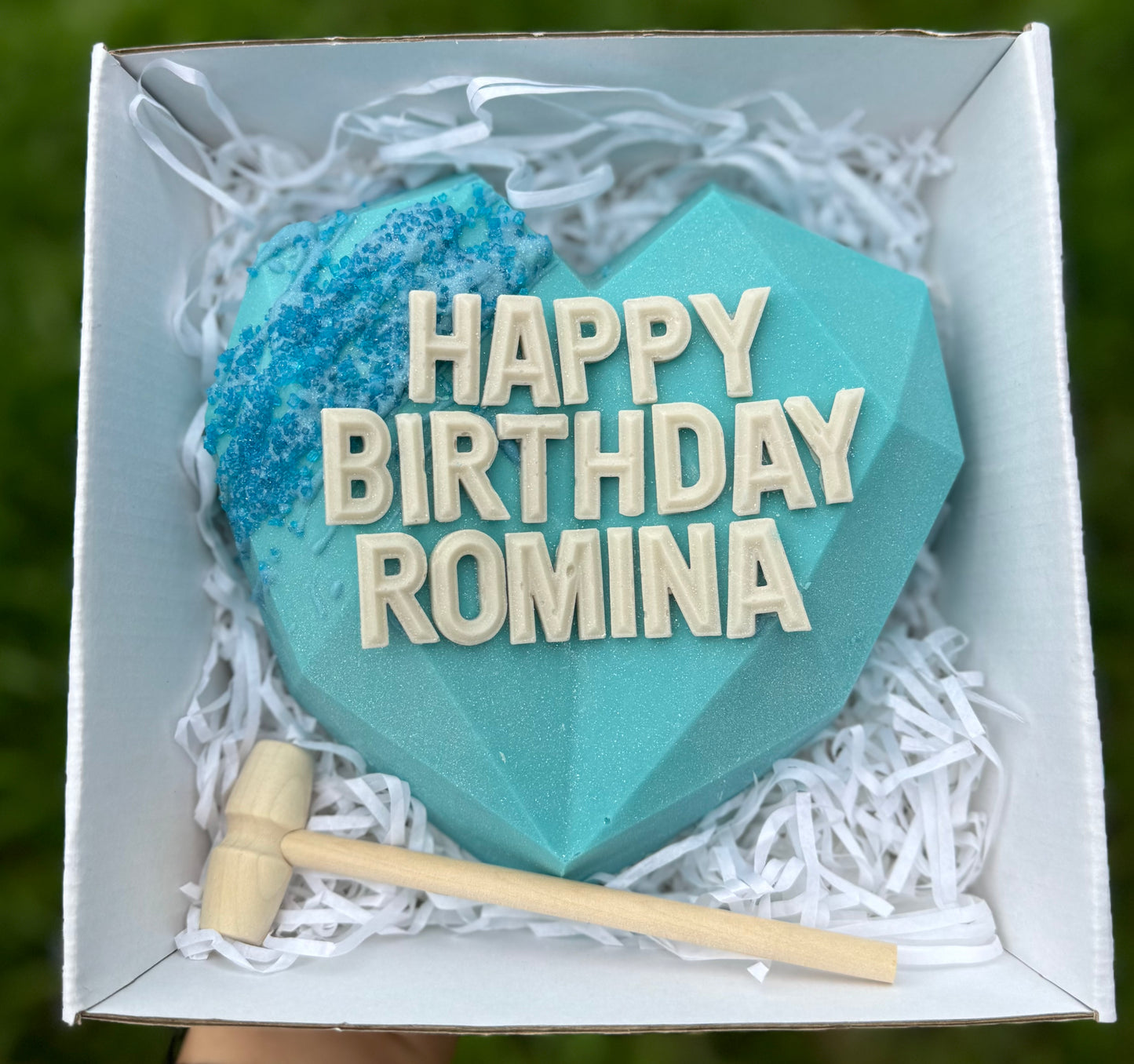 Chocolate Piñata with Sprinkles