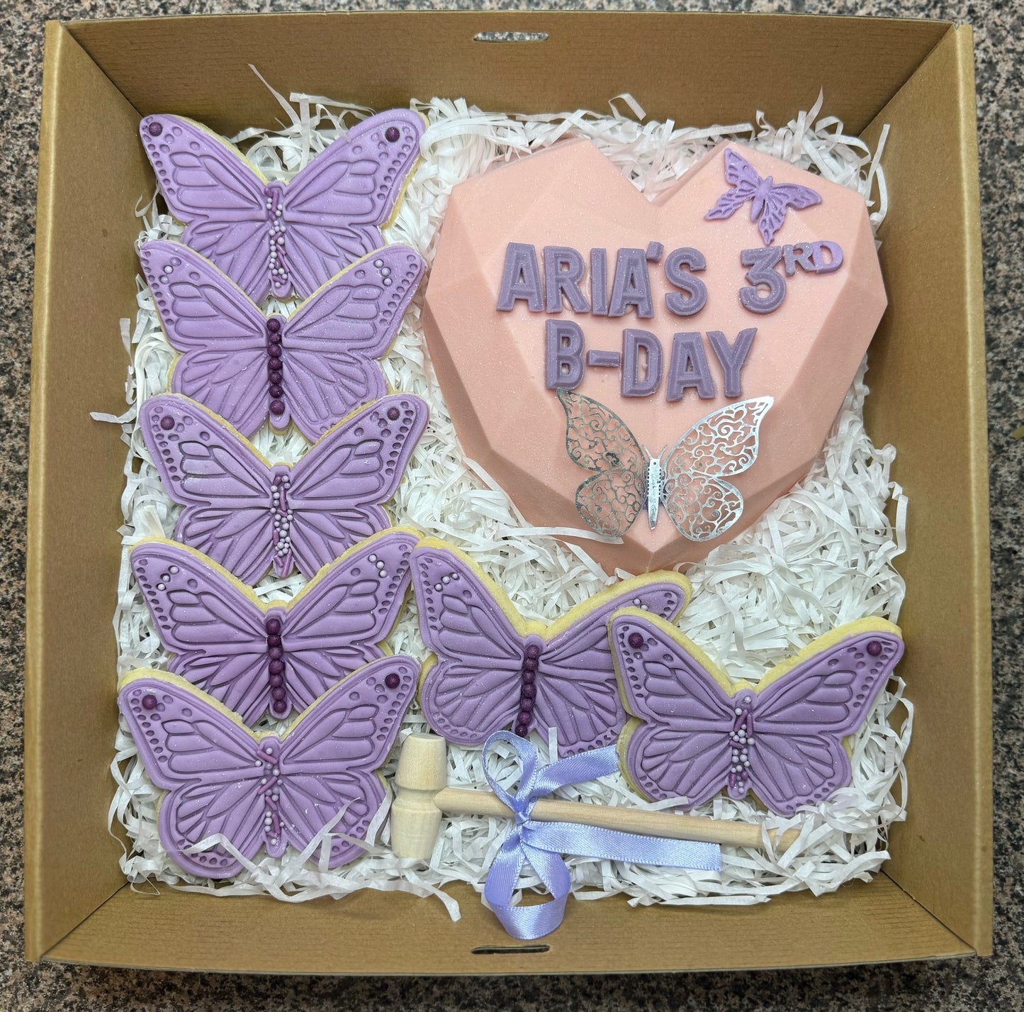 Chocolate Smash Piñata Cookie Box