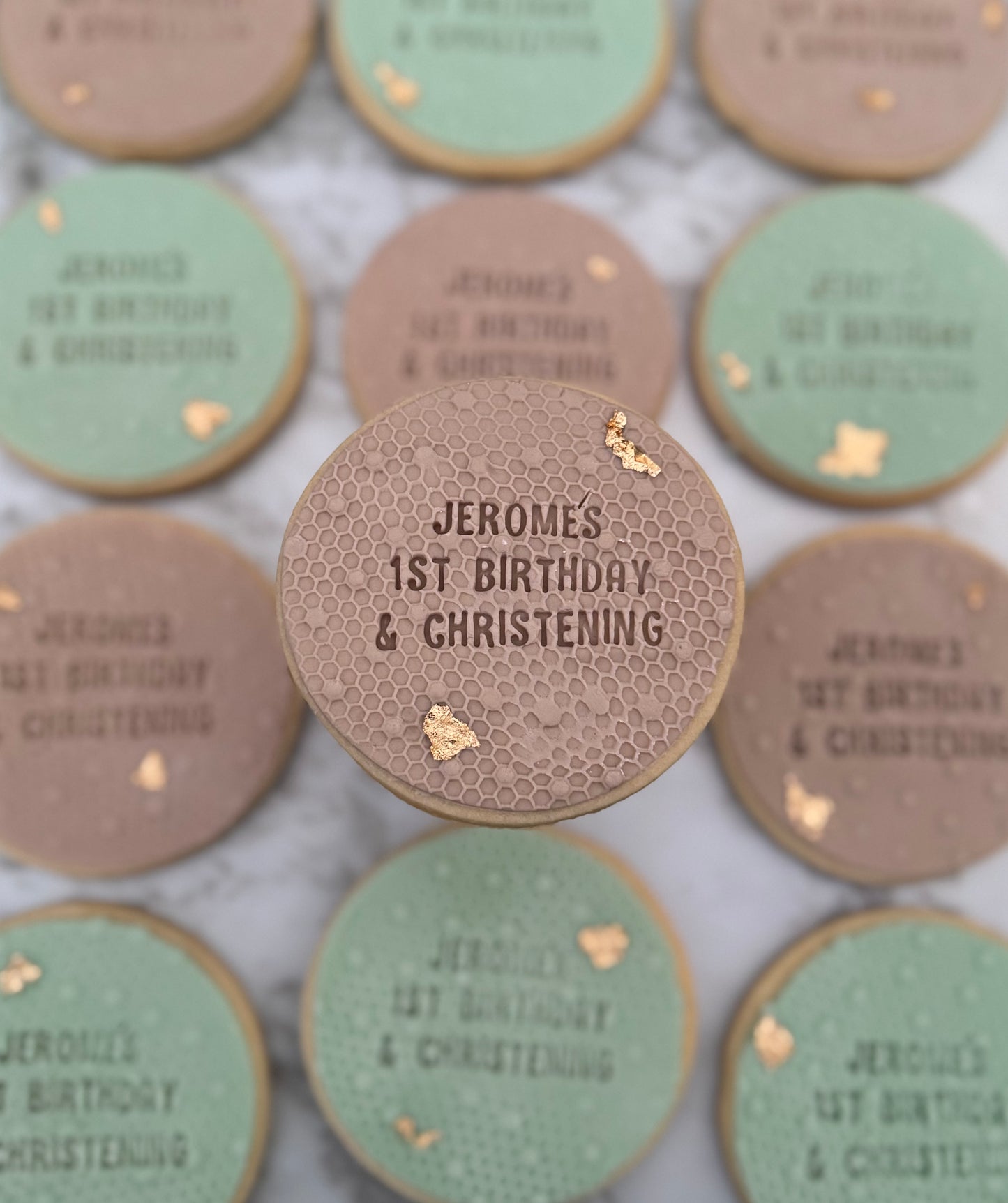 Honeycomb Texture Cookie