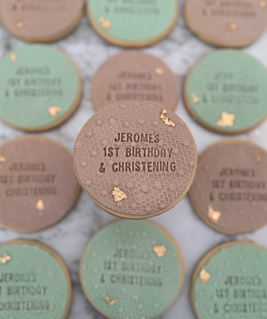 Honeycomb Texture Cookie