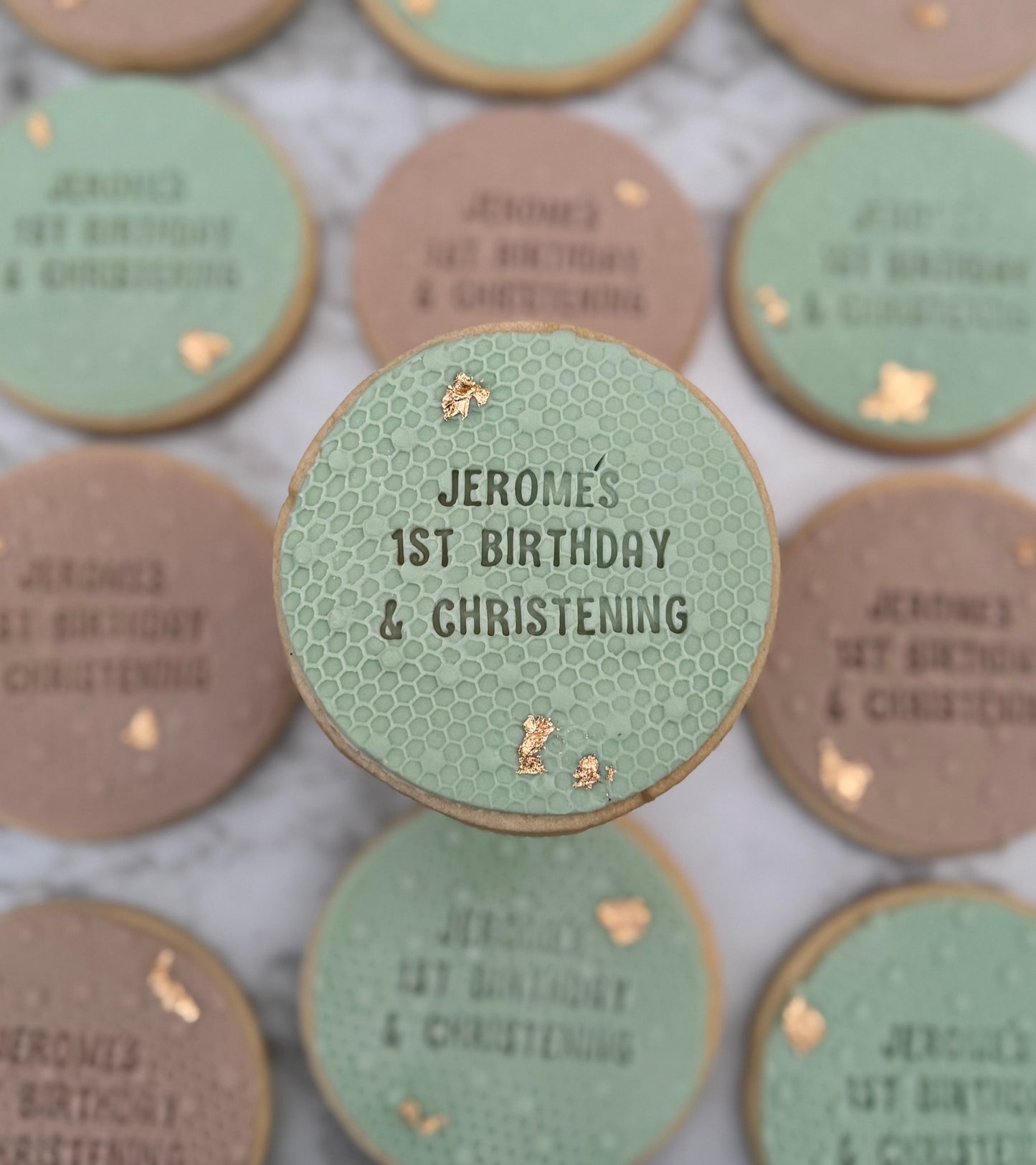 Honeycomb Texture Cookie